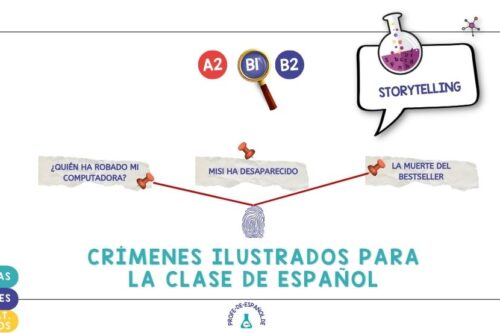 Crímenes ilustrados para la clase de español: descargables.