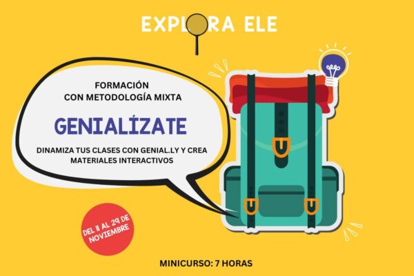 Genialízate: curso de Genial.ly para profes de ELE.