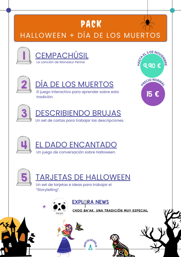 Pack de Halloween y Día de los Muertos