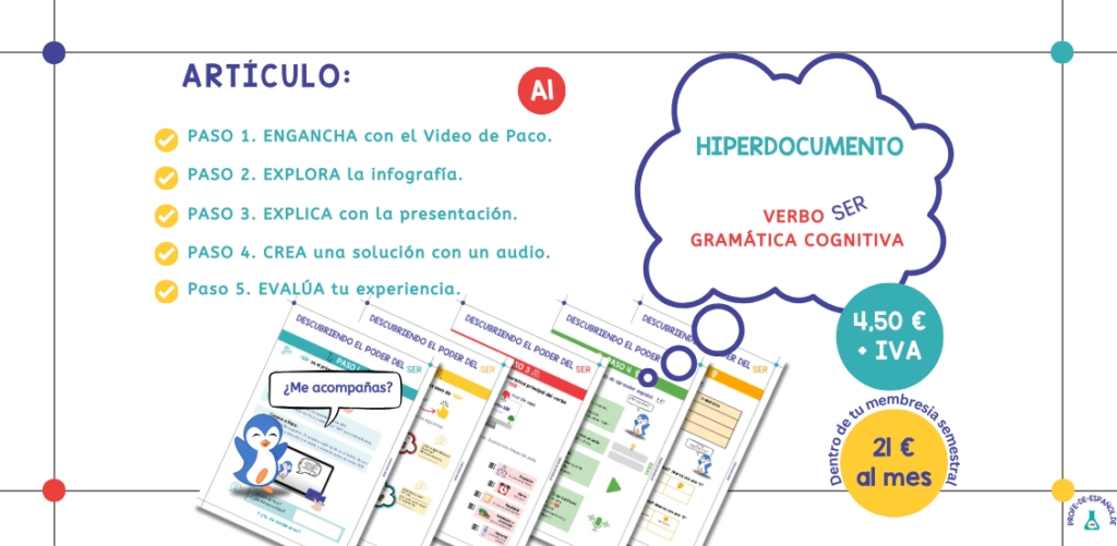 Hiperdocumento del verbo ser: gramática cognitiva.