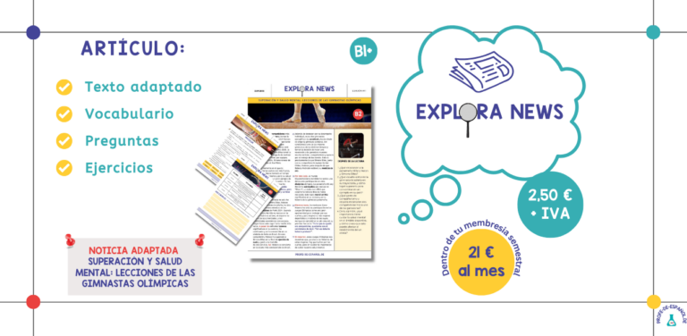 Noticias para la clase de español_explora news